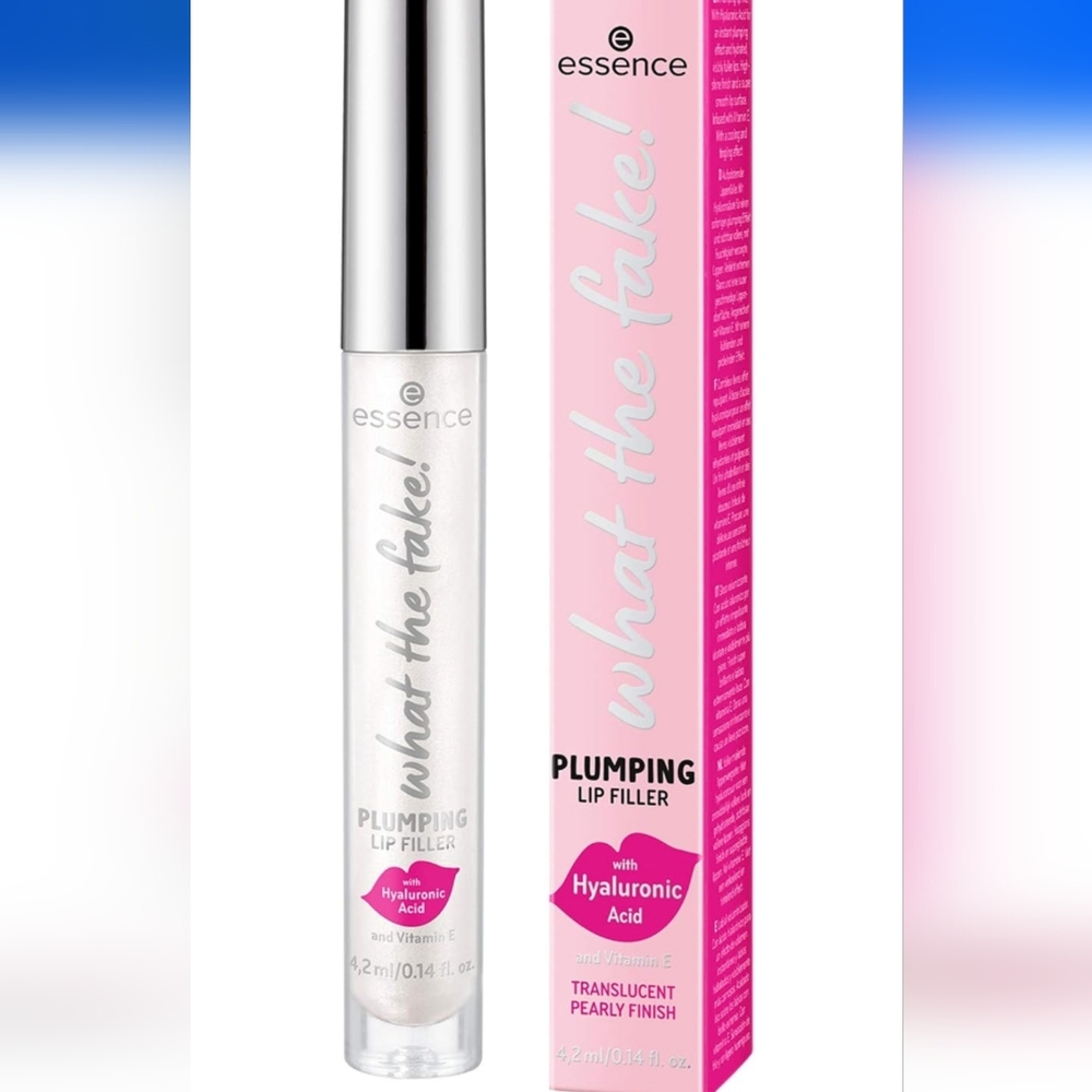 CLEARANCE! Essence Plumping Lip Filler with Hyaluronic Acid, Translucent, NIB